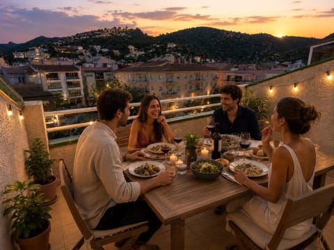 Ático dúplex en venta en el centro de Roses, a 100 m de la playa y del puerto — 5