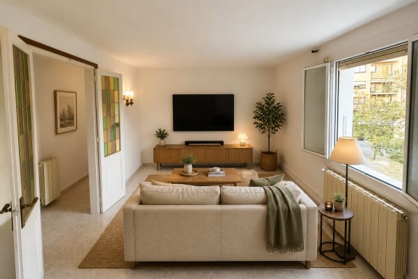 PIS DE 4 HABITACIONS AL CENTRE DE GRIONA  en Girona