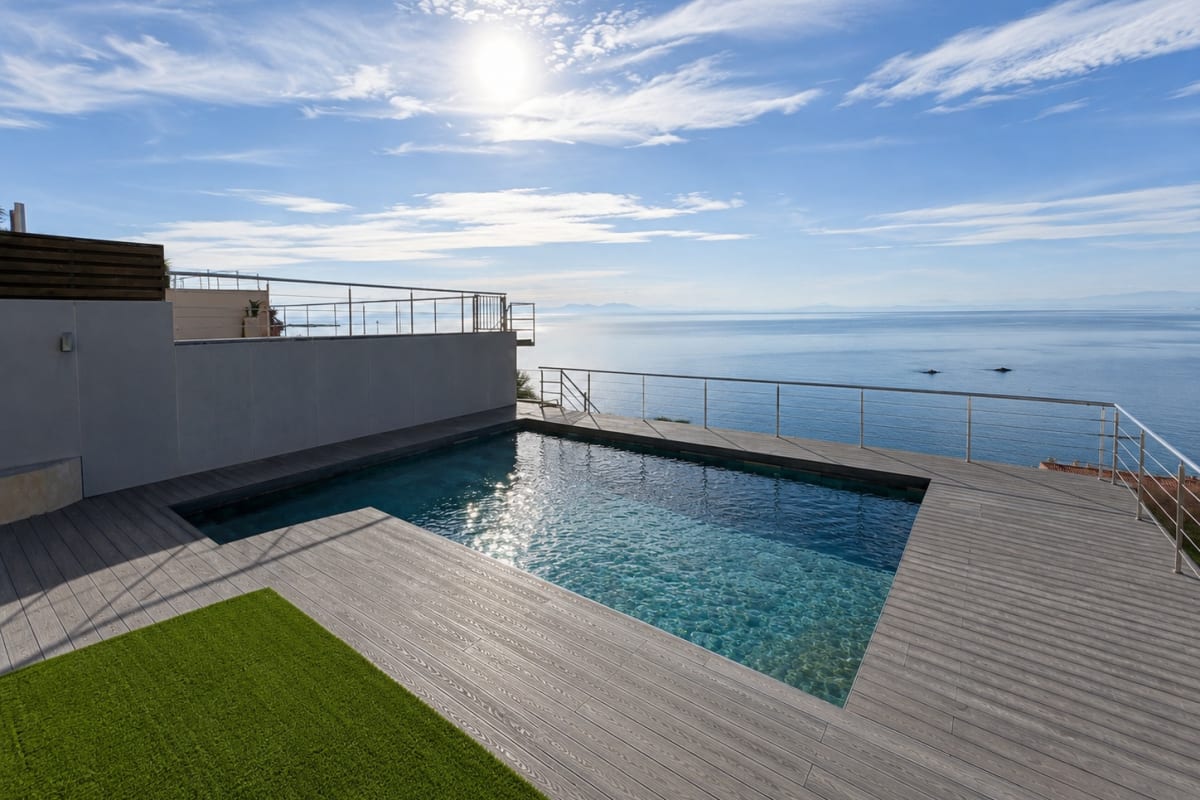 ESPECTACULAR CASA CON PISCINA I VISTA PANORAMICA A ROSES — 12