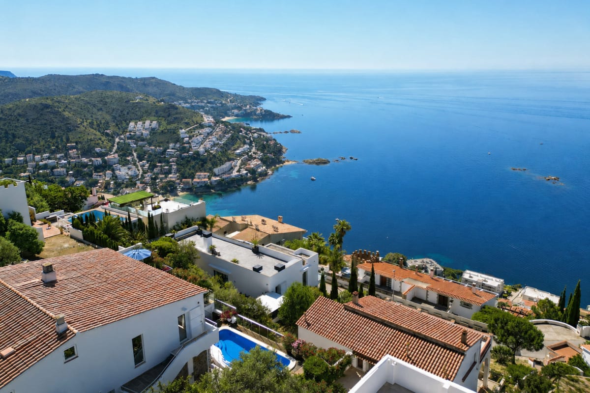 Casa única con vistas panorámicas al mar en el Puig Rom — 10