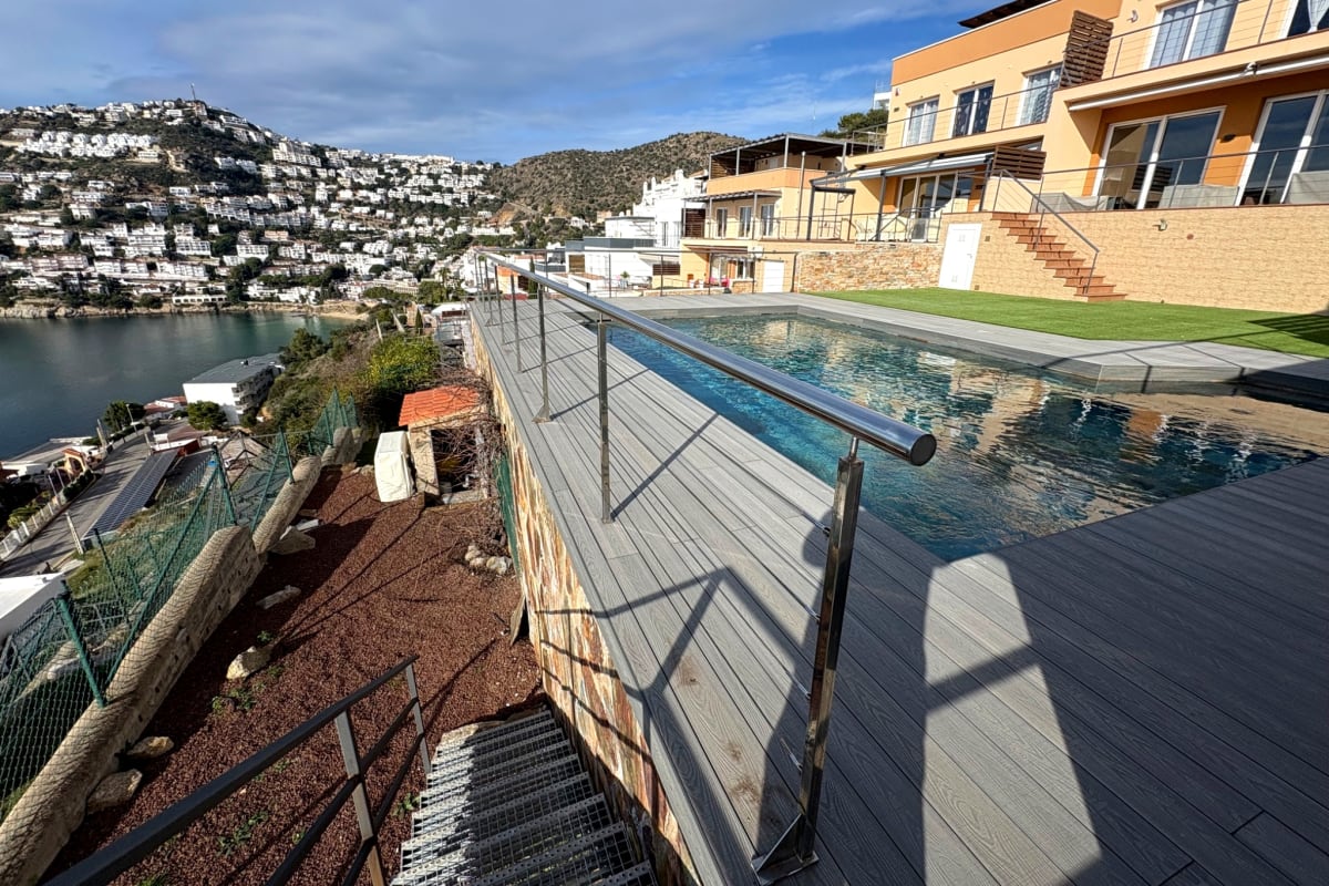 ESPECTACULAR CASA CON PISCINA I VISTA PANORAMICA A ROSES — 5