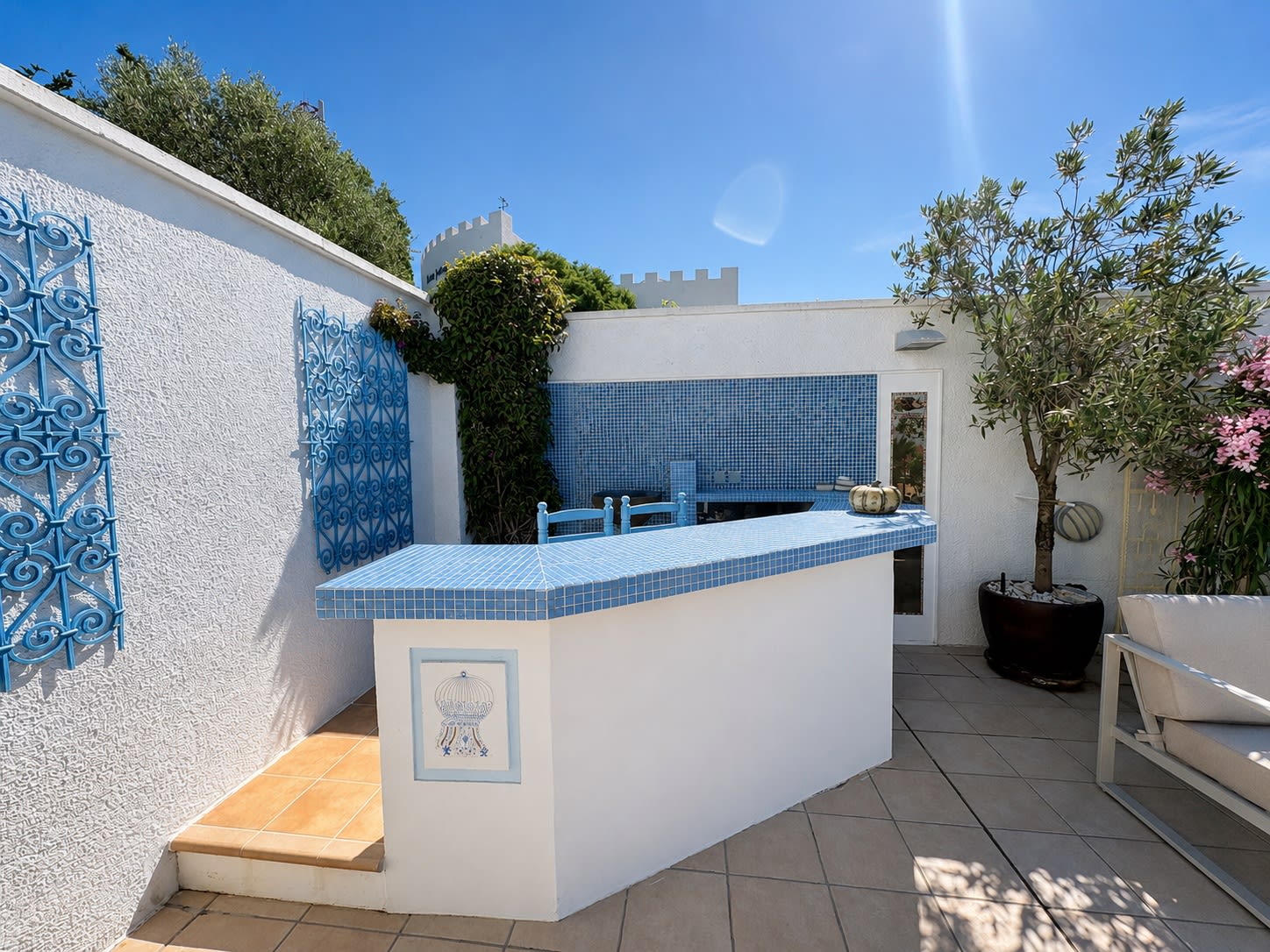 Casa única con vistas panorámicas al mar en el Puig Rom — 20