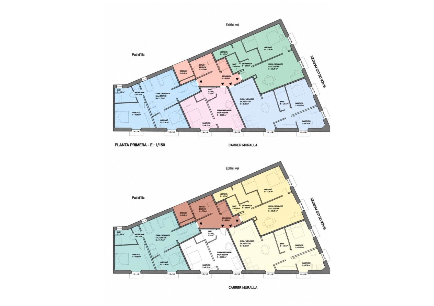Edifico de 14 apartamentos turísticos en pleno centro de Figueres — 25
