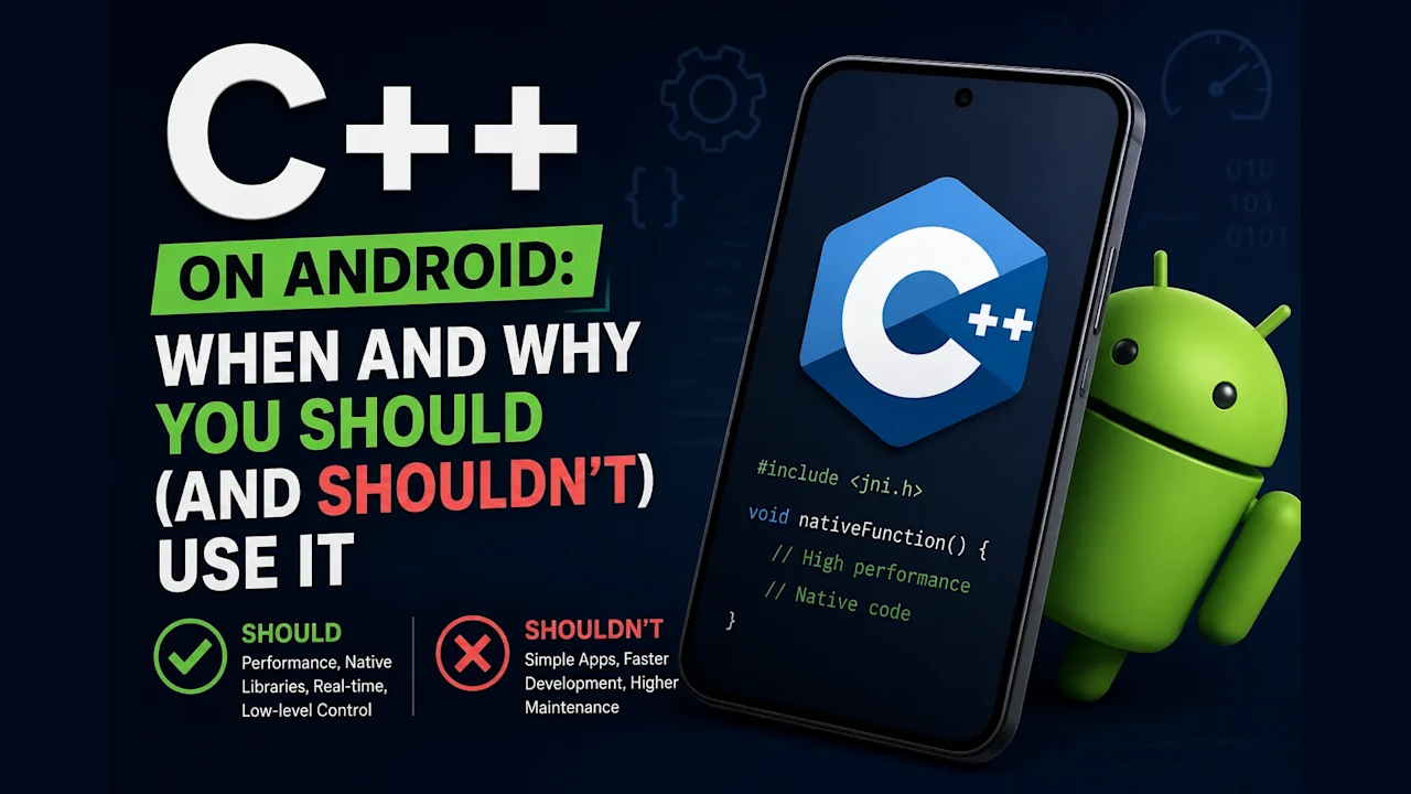 C++ on Android: When and Why You Should (and Shouldn't) Use It