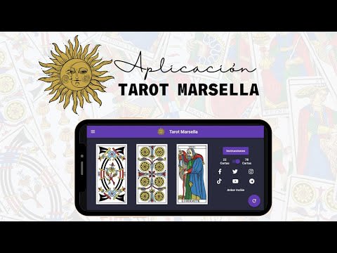 Tarot Marsella: Flutter screenshot