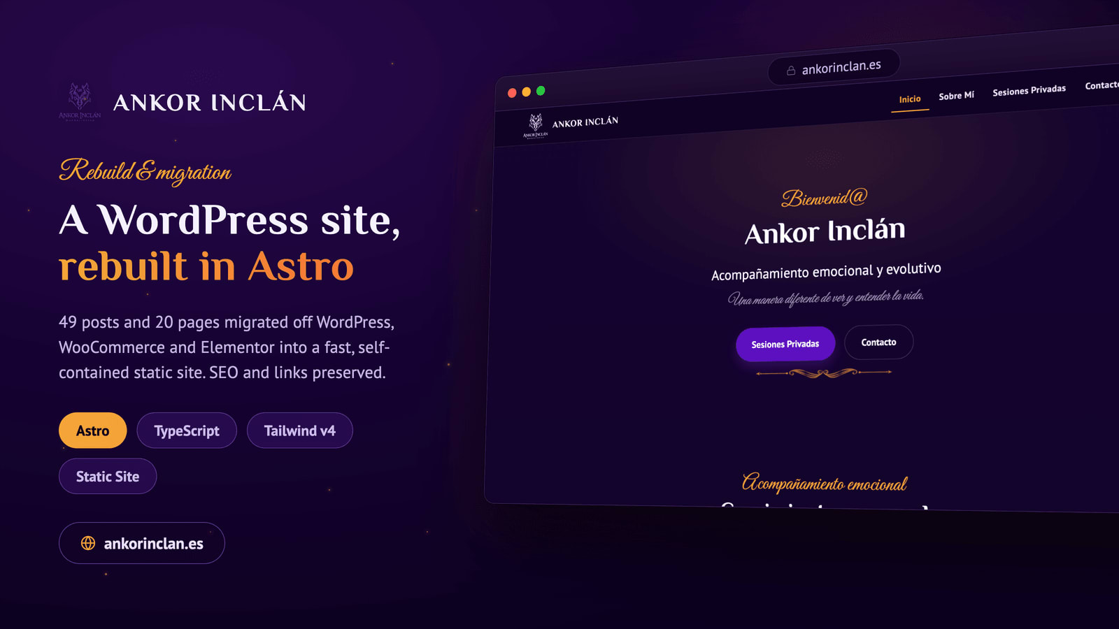 Ankor Inclán: Astro screenshot