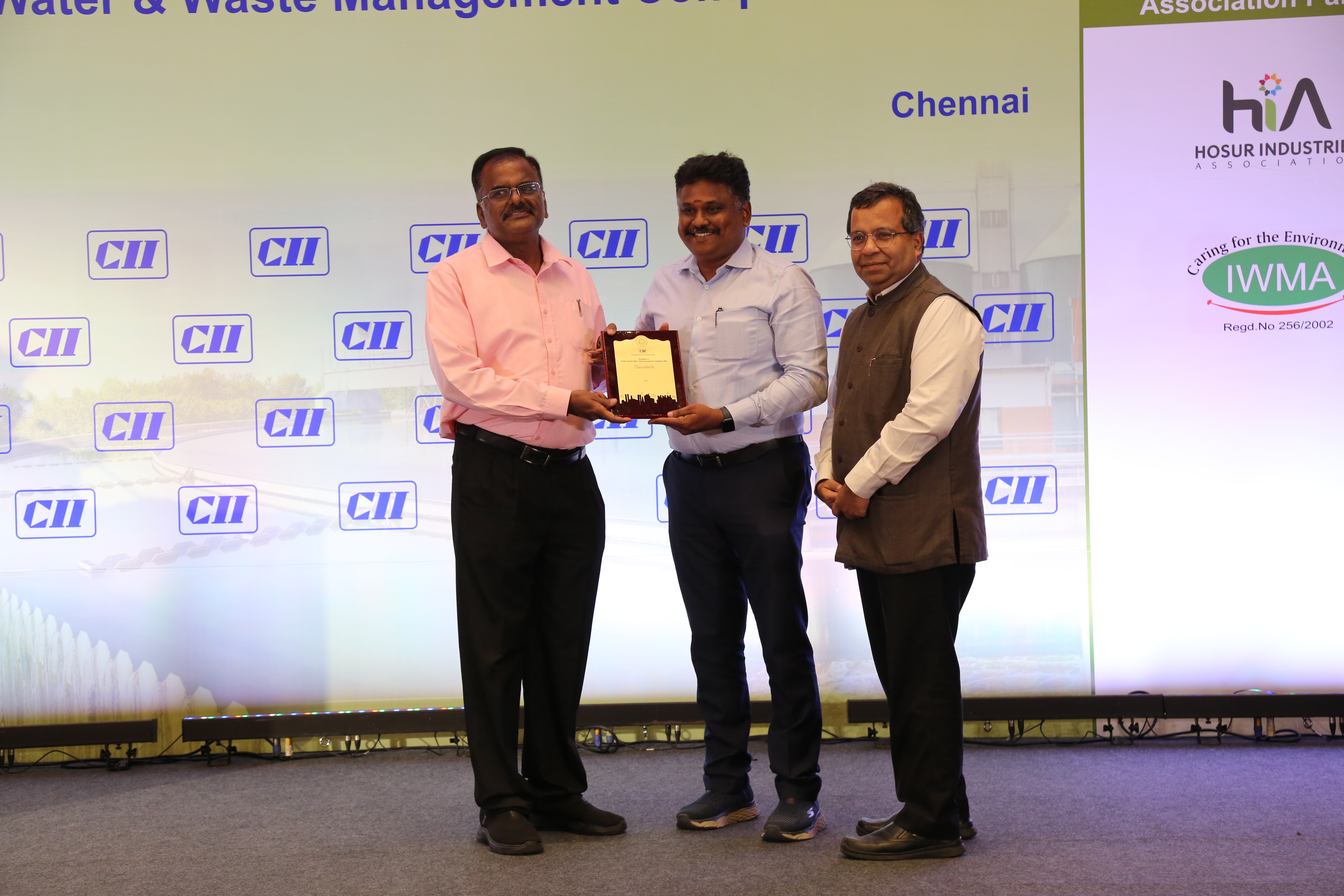 Award for Excellence in Water Management