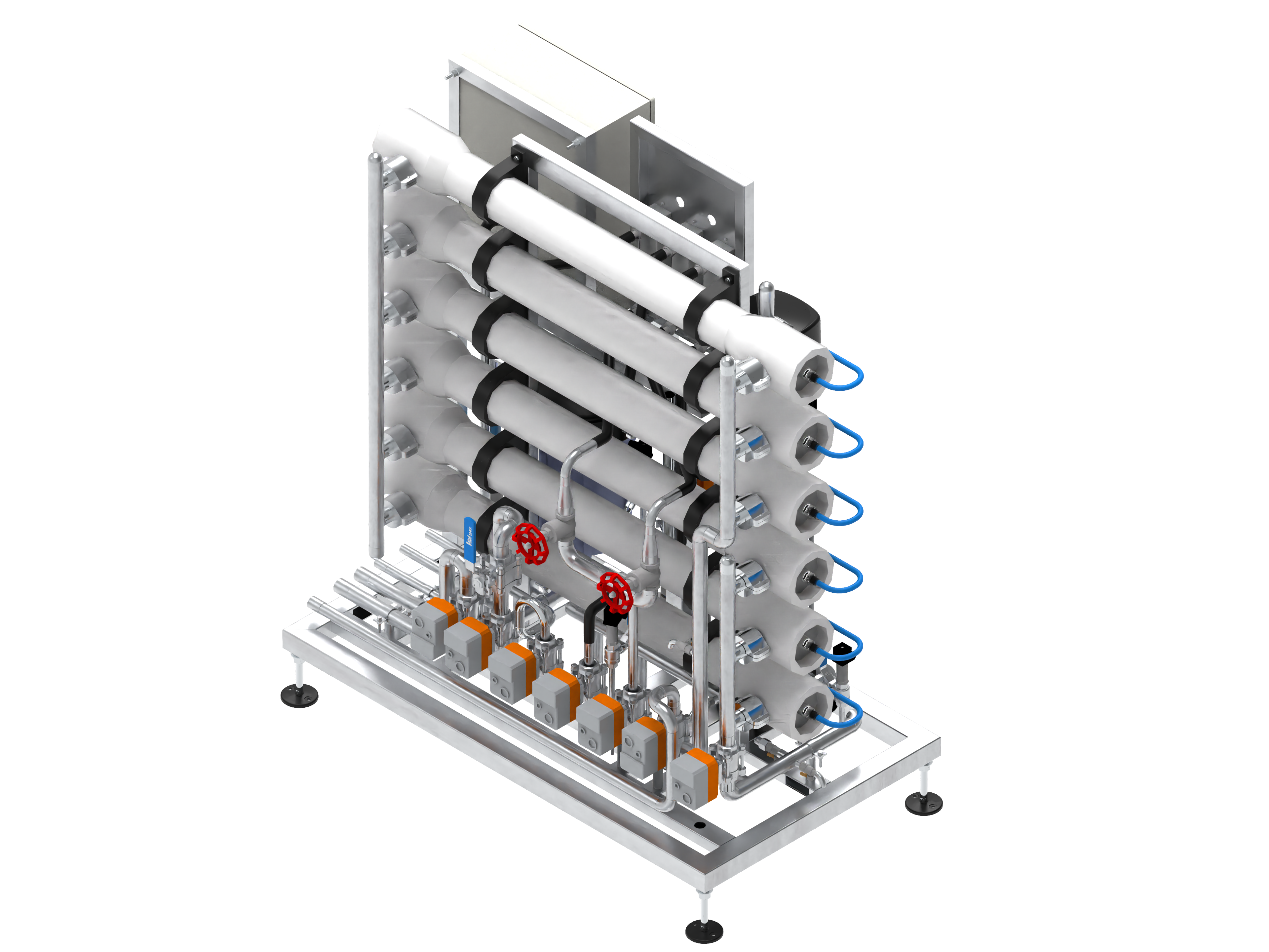 RO90 Reverse Osmosis Skid - Compact Design for Maximum Water Recovery
