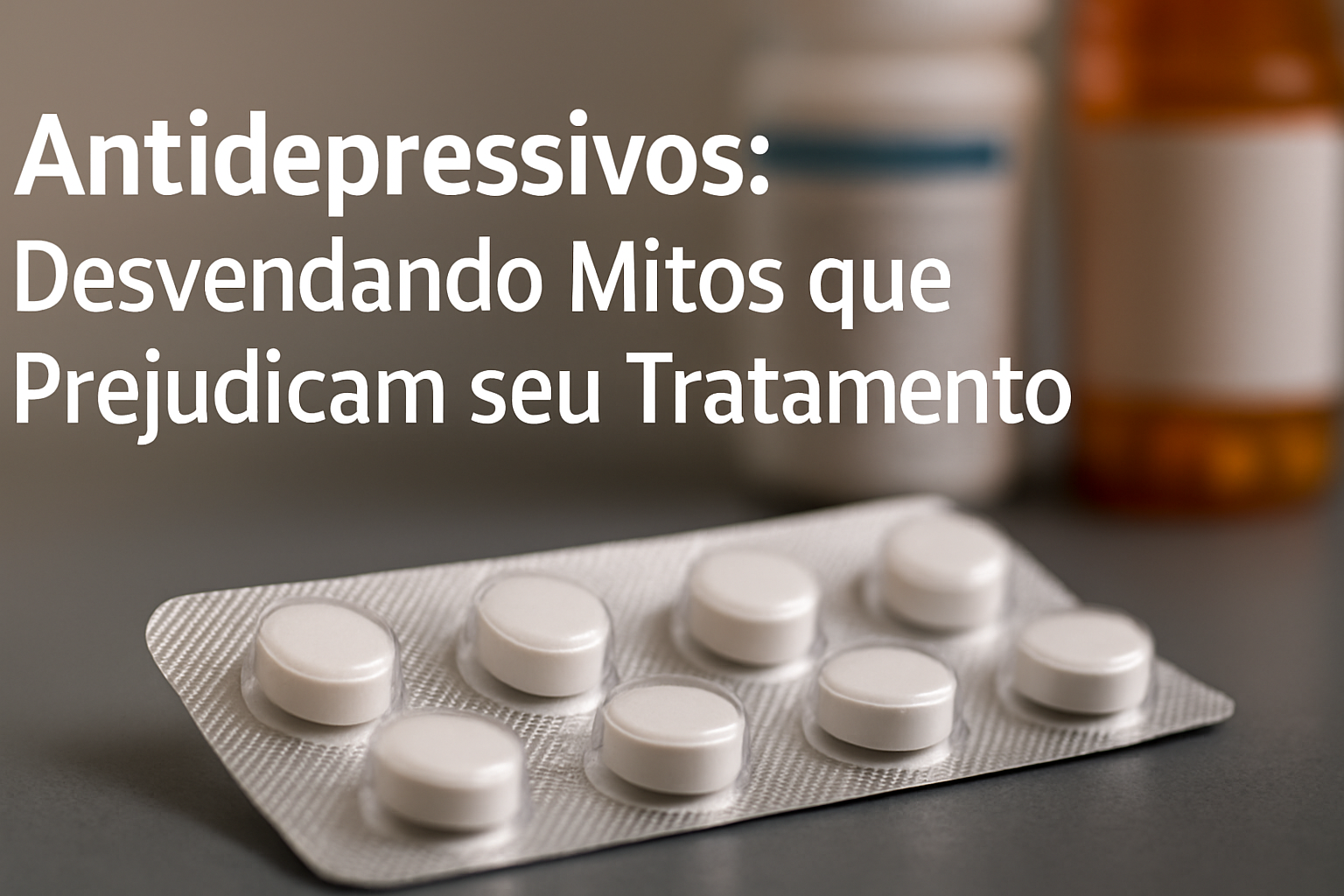 A Verdade Sobre Antidepressivos: Desvendando Mitos que Prejudicam seu Tratamento