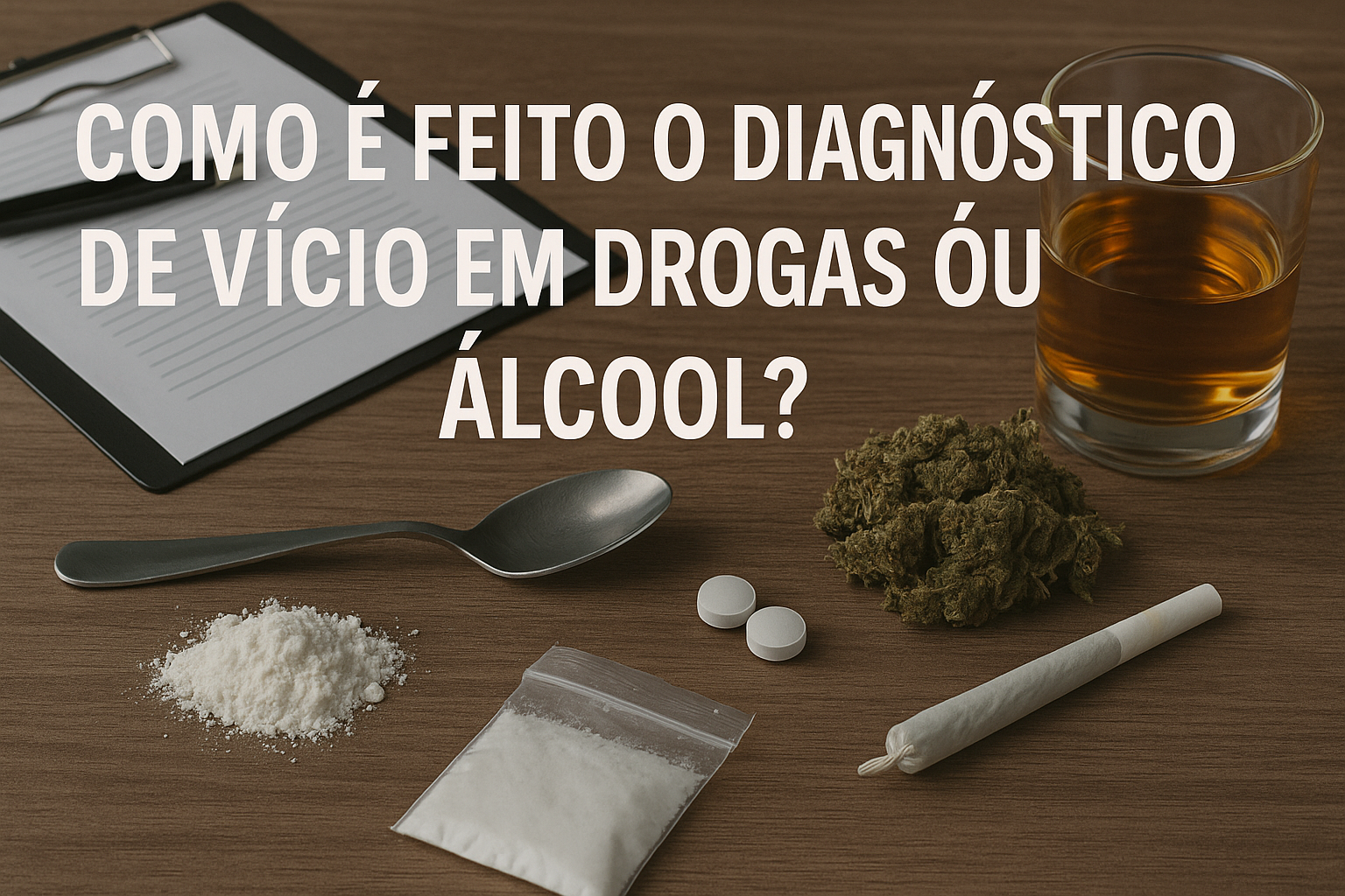 Como é Feito o Diagnóstico de Vício em Drogas ou Álcool?