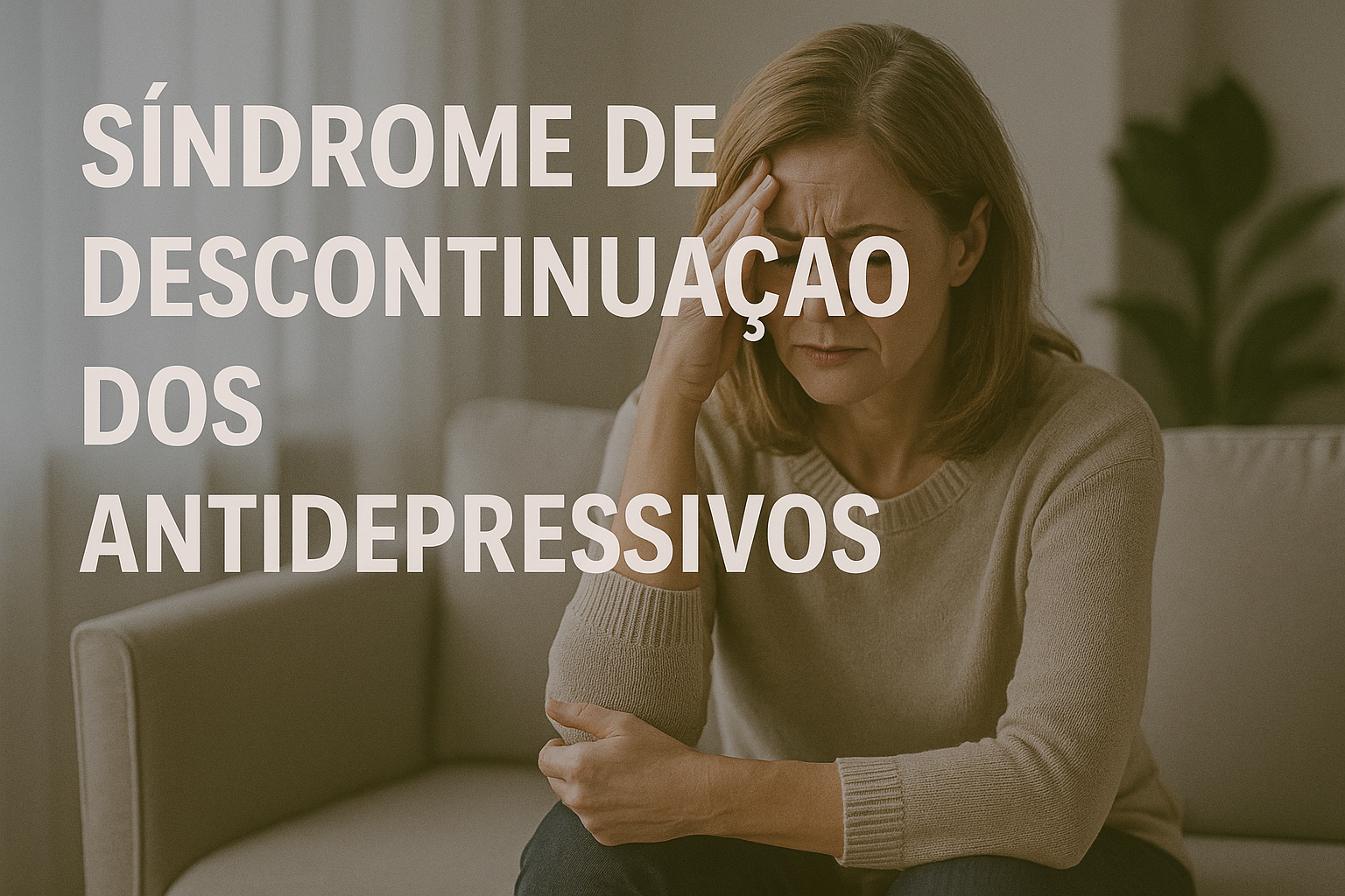 Síndrome de Descontinuação dos Antidepressivos: O Que Você Precisa Saber Antes de Parar o Medicamento