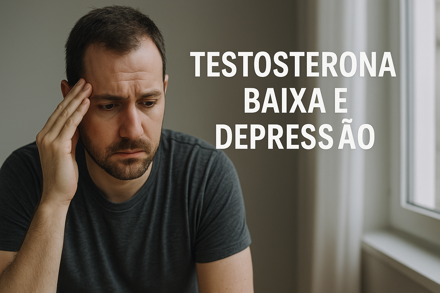 Testosterona Baixa e Depressão - A Conexão que Todo Homem Precisa Conhecer