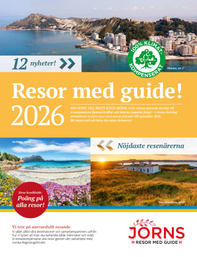 Ja tack, jag vill best�lla Resor med guide 2026