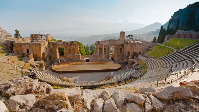 Etna och Taormina