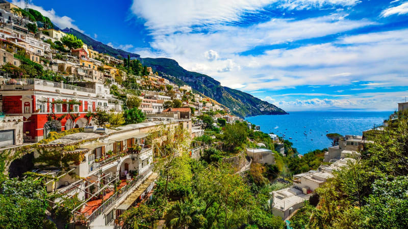 Mot Sorrento – pärlan vid Neapelbukten