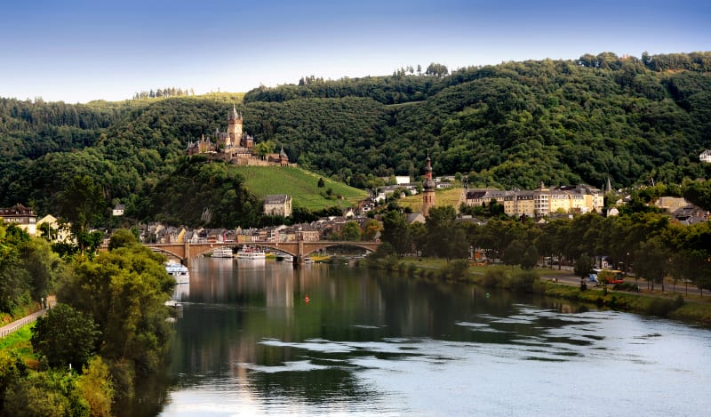 Kryssning p Mosel & Rhen - Cochem-Rdesheim-Strasbourg