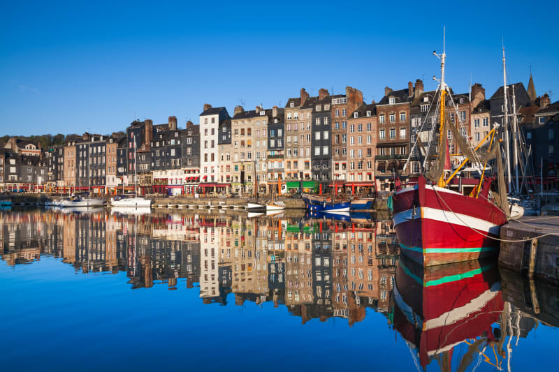 Kryssning p� Seine fr�n Paris till Honfleur & Rouen