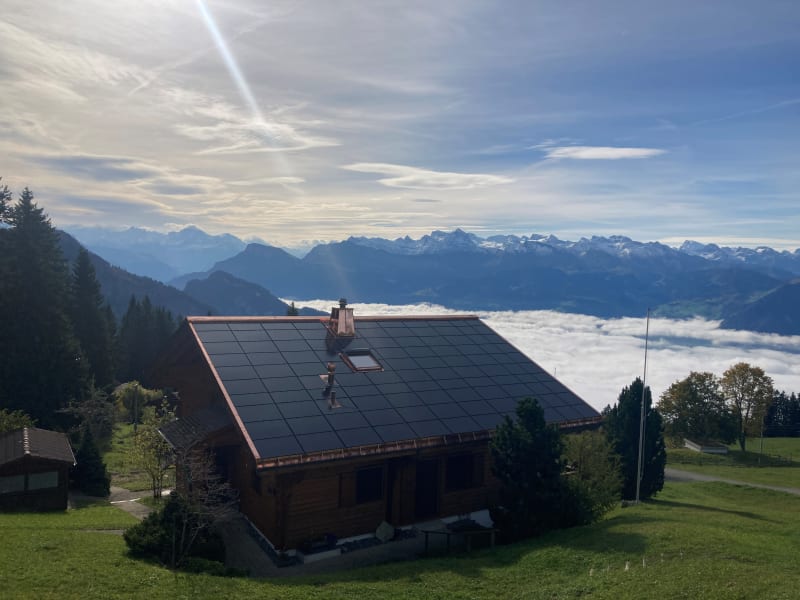 Schweiz - magisk sk�nhet p� h�g h�jd