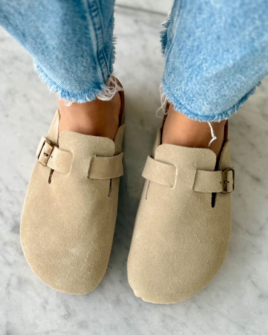 BIRK Cuero vacuno Lite - Coco Gamuza