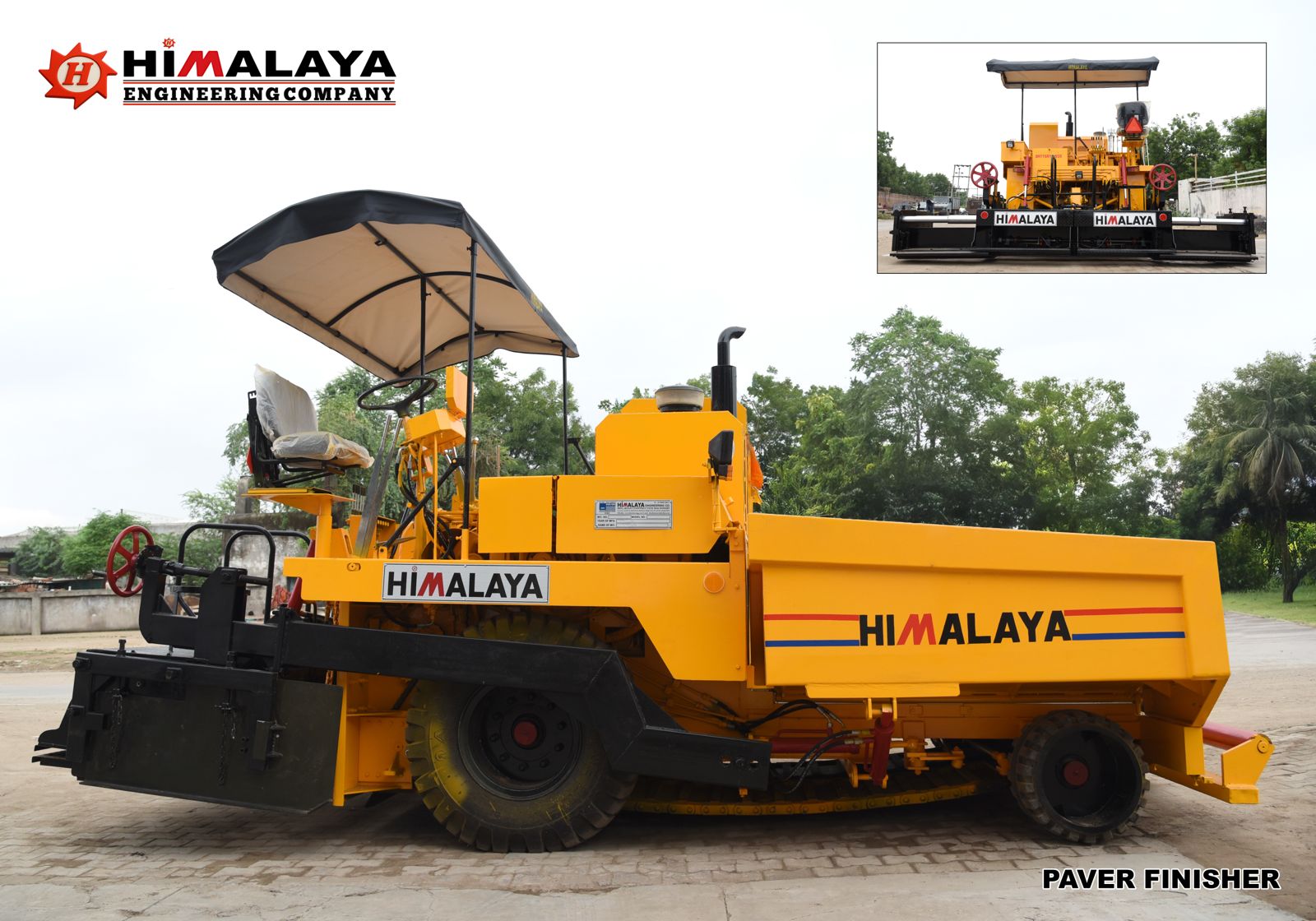 Himalaya Asphalt / WMM Paver Finisher