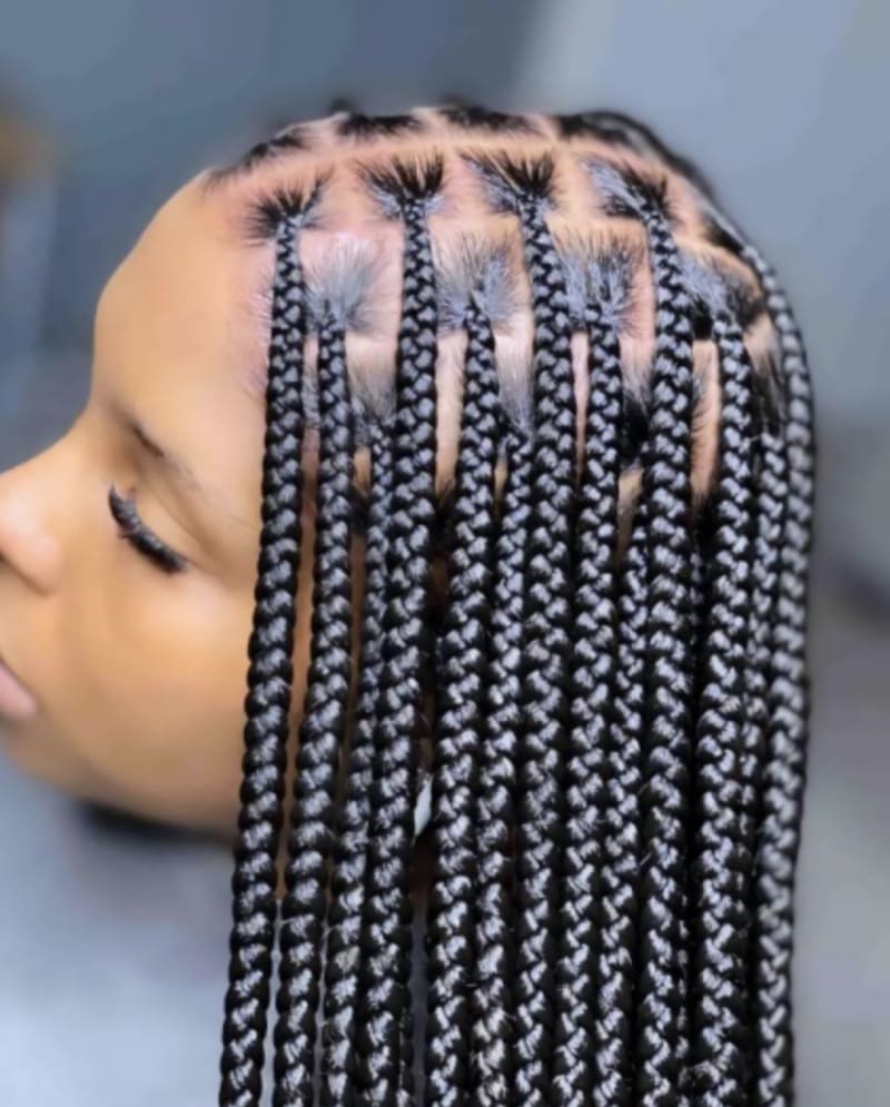 Extra small knotless