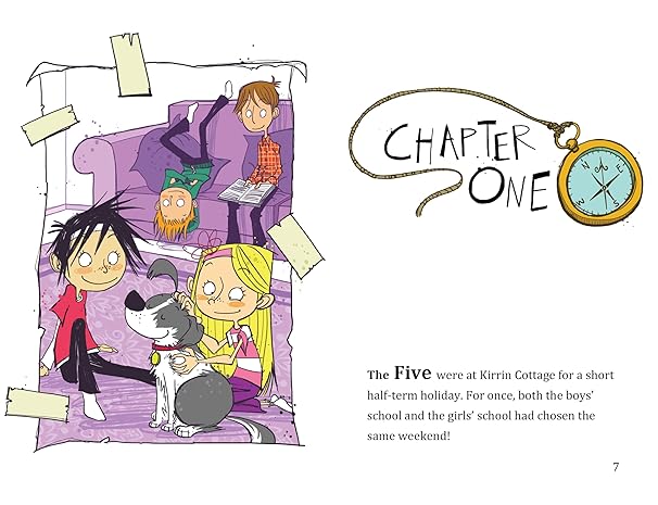 Famous Five Colour Short Stories: Five and a Half-Term Adventure - Image 2