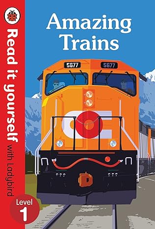Ladybird Read It Yourself | Level 1 - Amazing Trains Hardcover