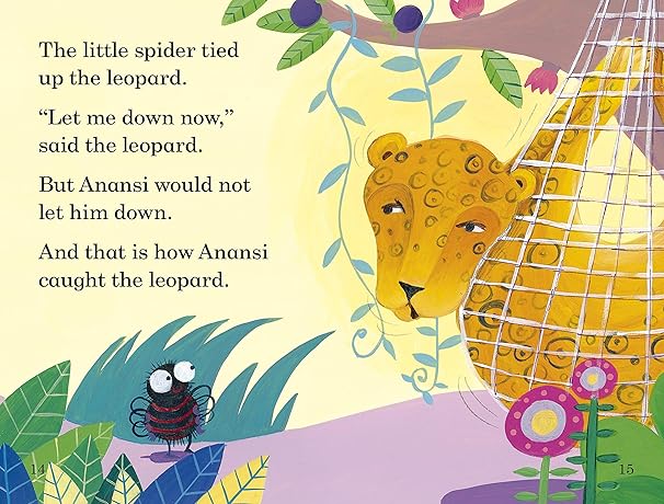 Ladybird Read It Yourself | Level 2 - Anansi and the Sky God Hardcover - Image 3