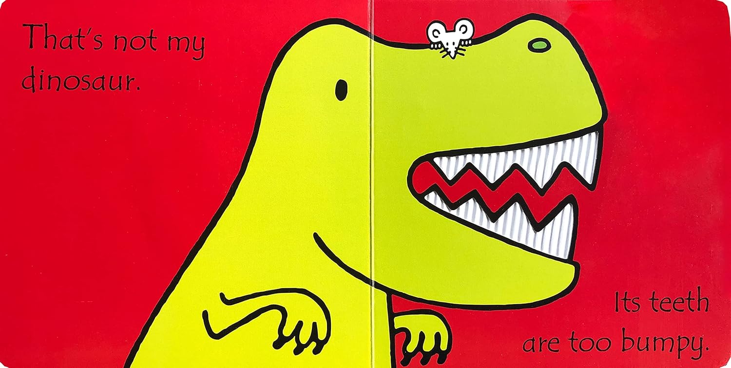 That's Not My Dinosaur - Touch & Feel Board Book - Image 2