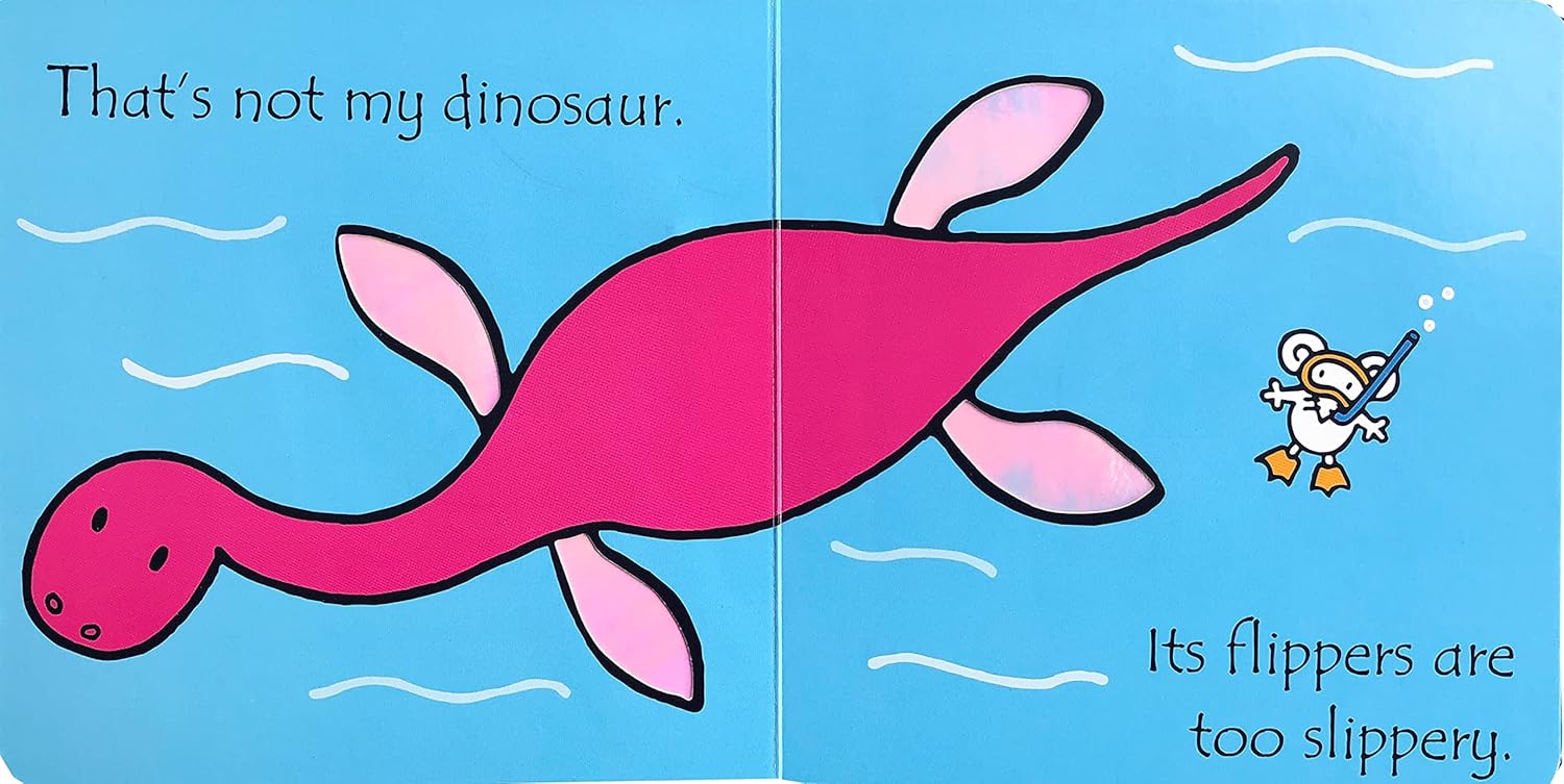That's Not My Dinosaur - Touch & Feel Board Book - Image 3