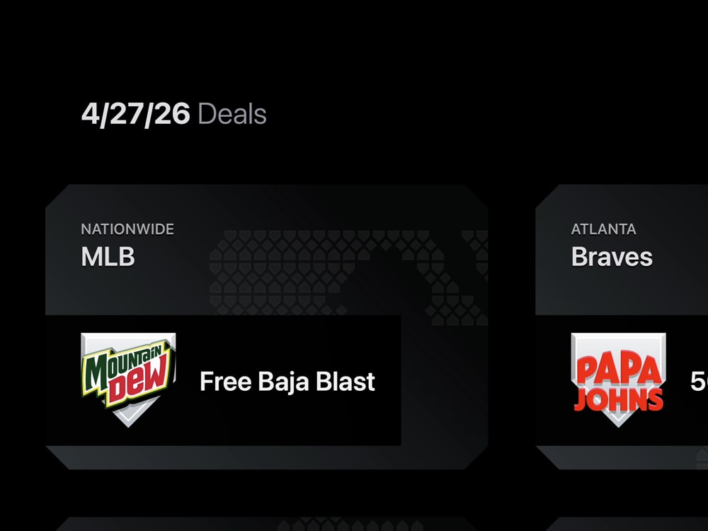 Looping video demonstration of Home Plate Deals' auto-refresh feature.