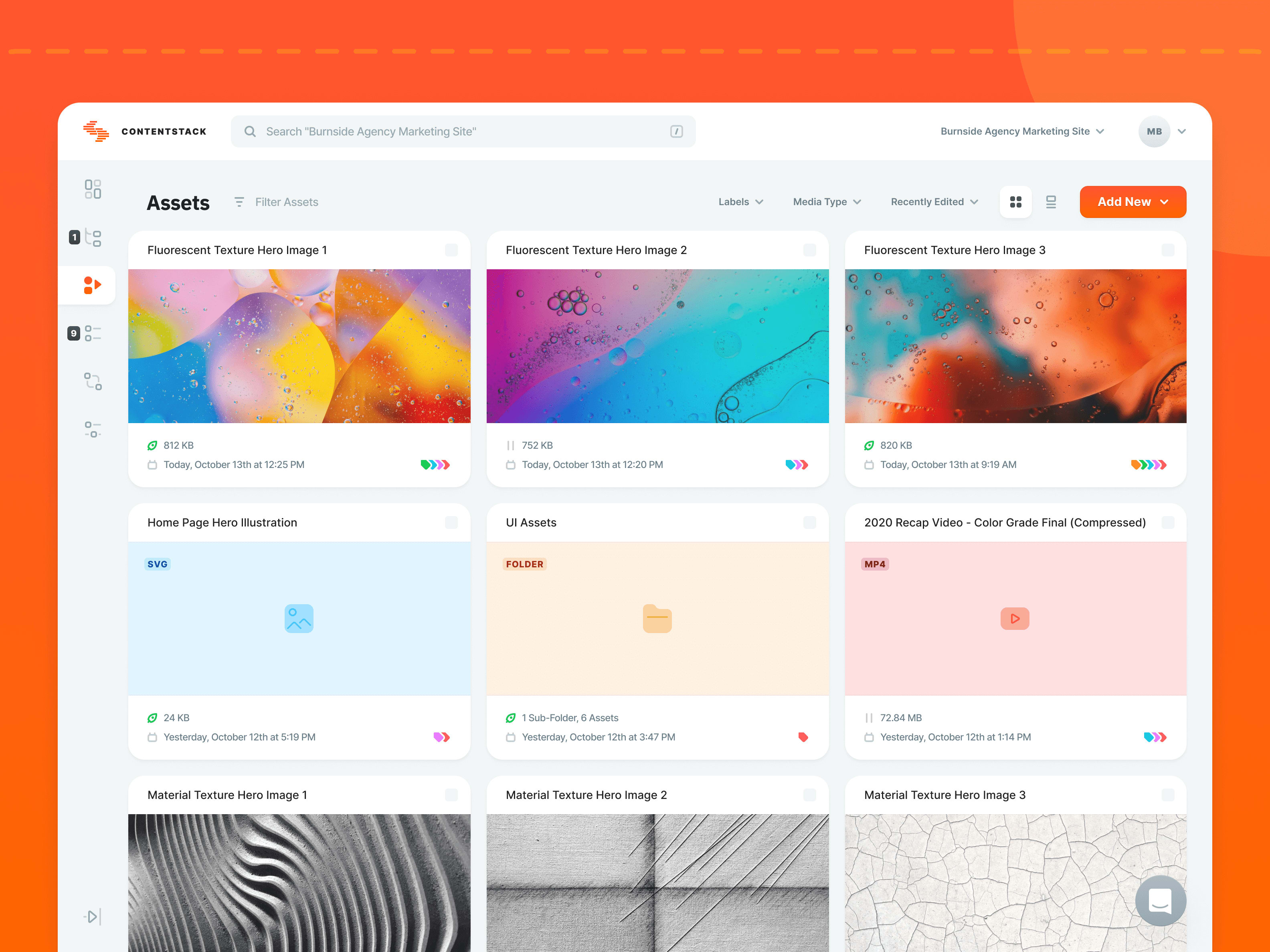 Contentstack UI