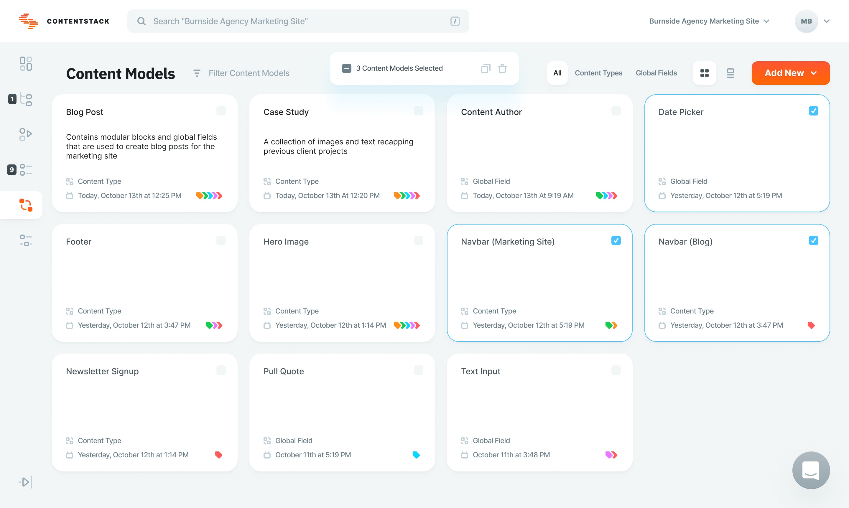 Contentstack UI