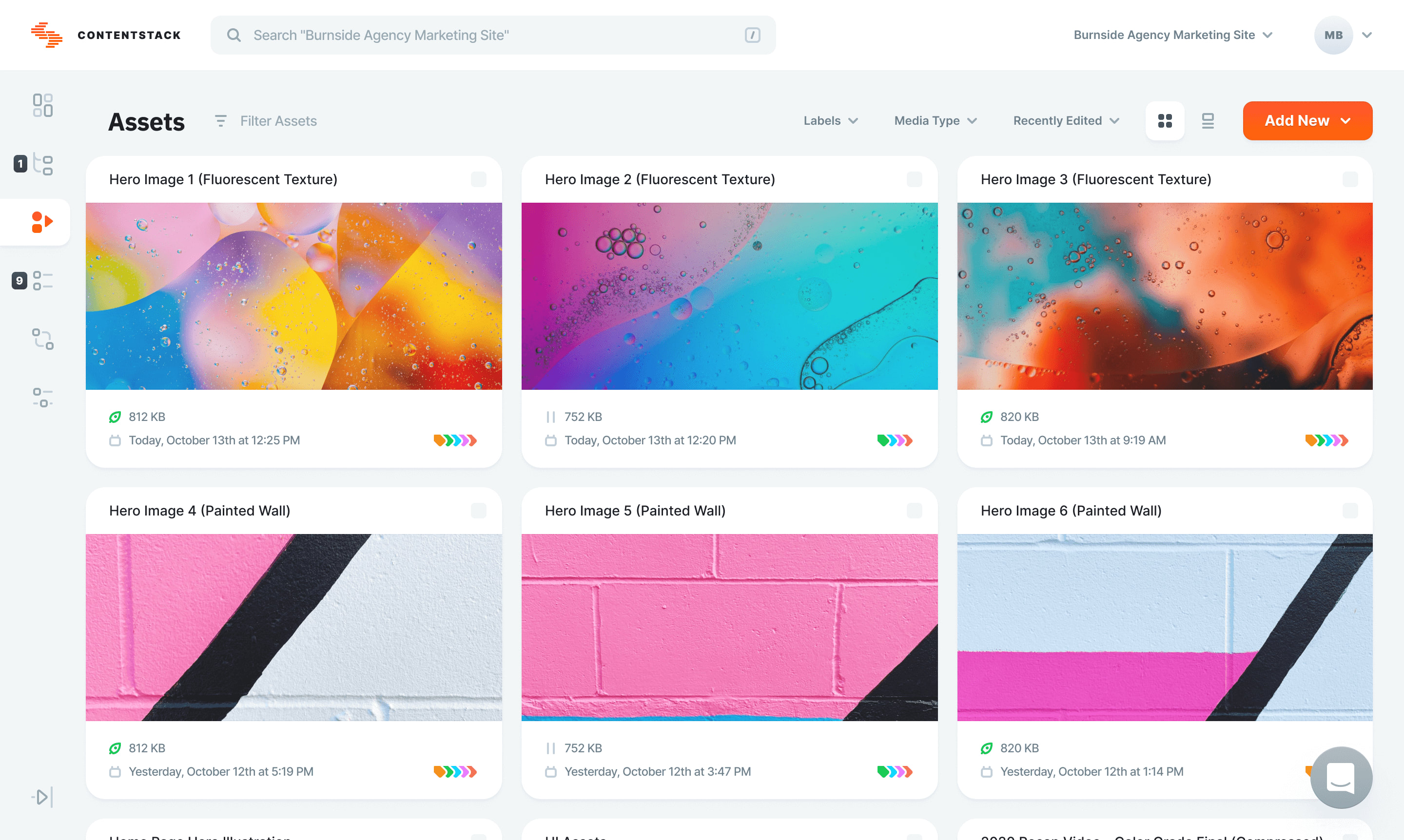 Contentstack UI