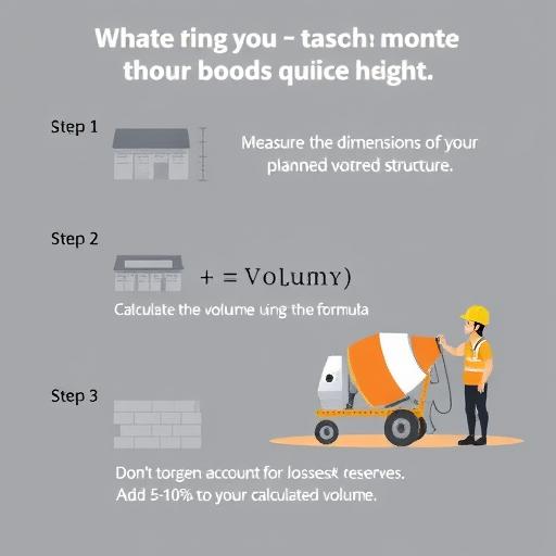 Определение объема бетона: пошаговое руководство