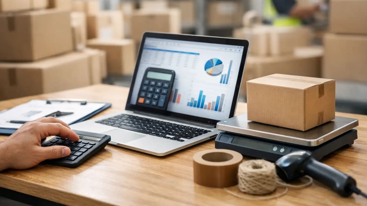 How a Fulfilment Cost Calculator Prices Orders