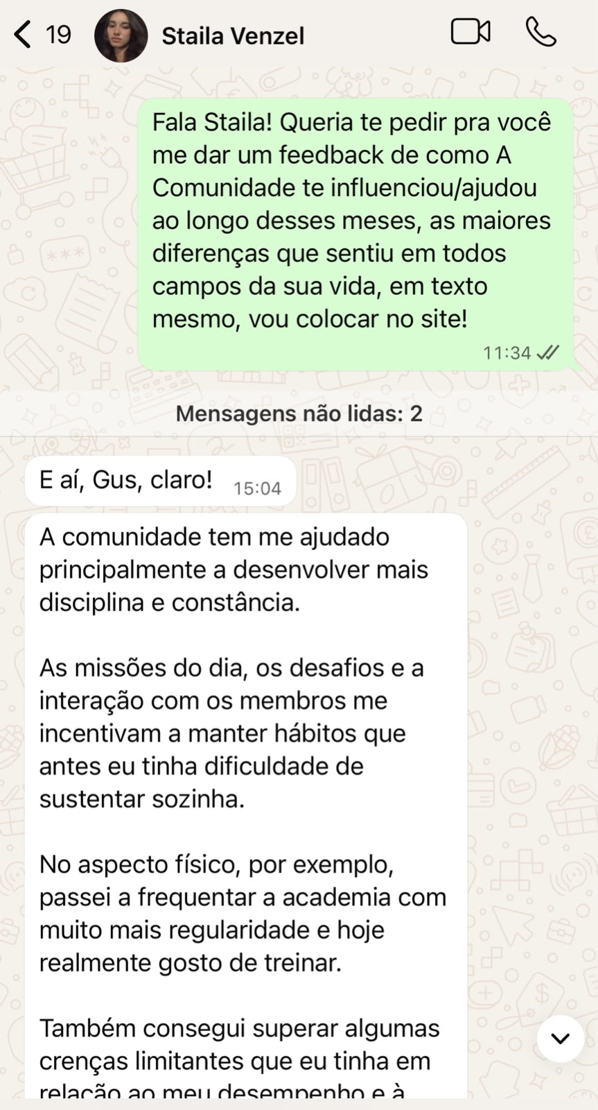 Feedback Staila Venzel — parte 1