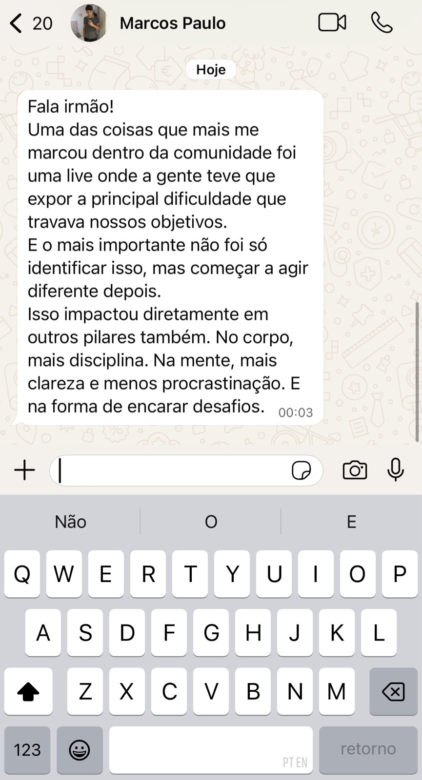 Feedback Marcos Paulo