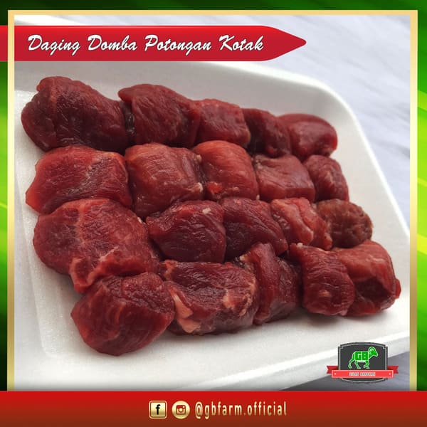 daging domba kotak