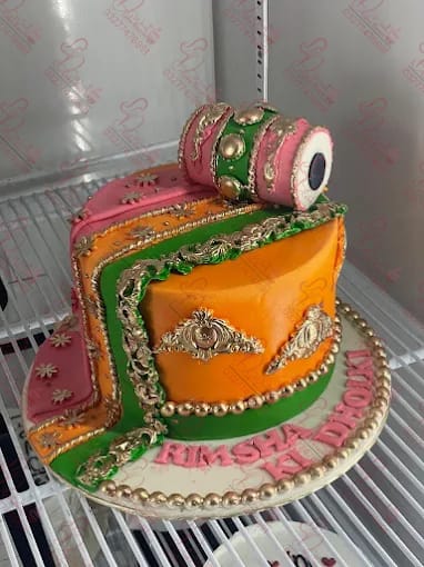 Dholki Celebration Cake