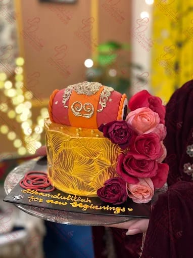 Two Tier Dholki Cake Faisalabad