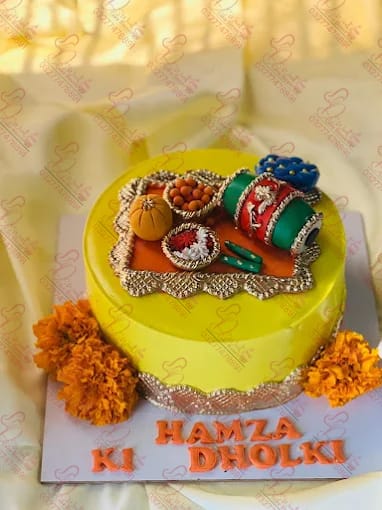 Custom Dholki Cake Faisalabad