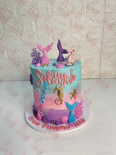 Mermaid First Birthday Cake Islamabad