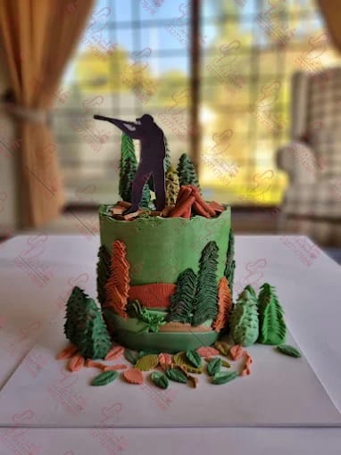Military Hunting Themed Cake F-8 Islamabad