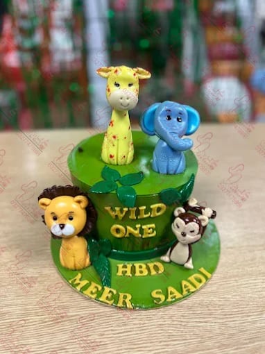 Emerald Jungle Safari Cake Islamabad