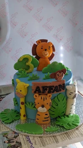 Jungle Adventure Birthday Cake Islamabad