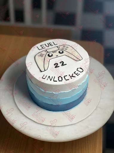 Gaming Birthday Cake for Husband in Faisalabad