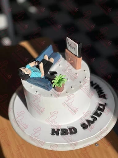 Custom Laptop Theme Cake Rawalpindi