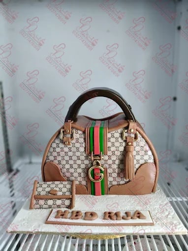 Gucci Handbag Makeup Cake Faisalabad