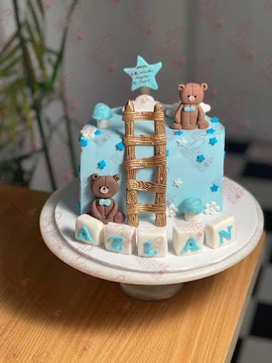 Teddy Bear Half Birthday Cake Islamabad